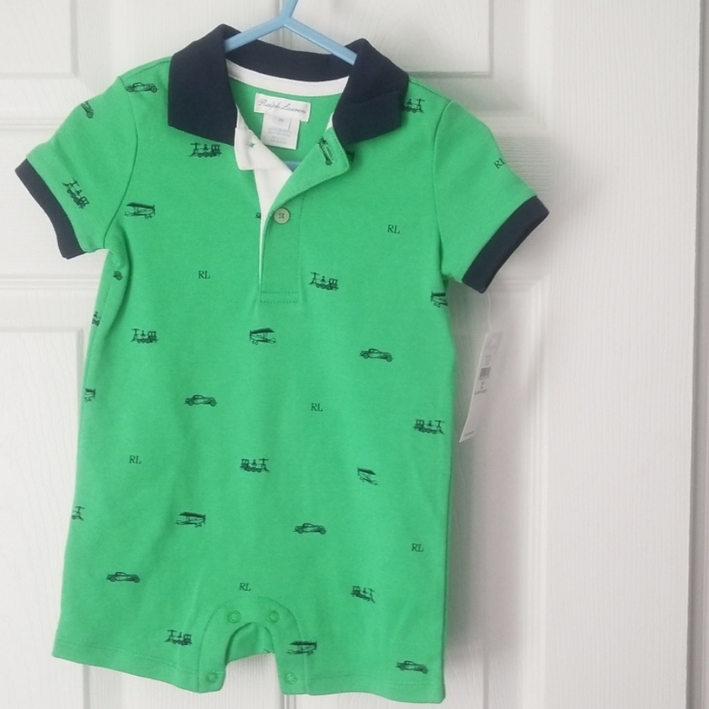 New Ralph Lauren onesie 9 mos